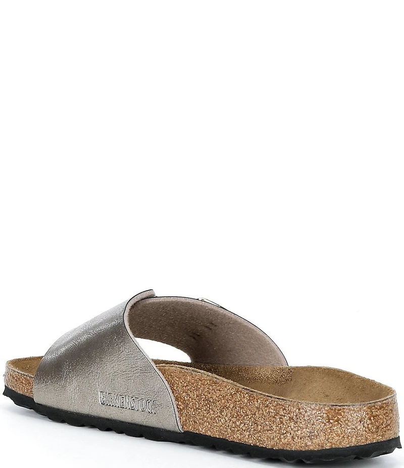 Birkenstock Women's Catalina Luxe Buckle Birko-Flor Slide Sandals