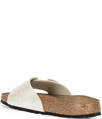 Birkenstock Women's Catalina Luxe Buckle Birko-Flor Slide Sandals