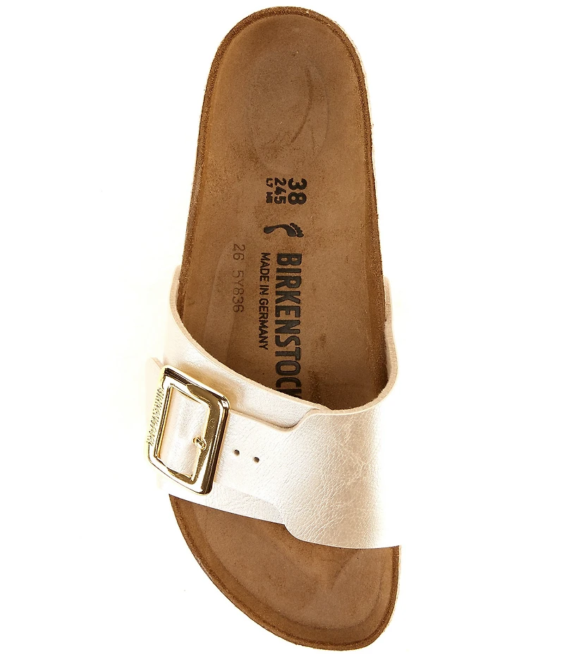 Birkenstock Women's Catalina Luxe Buckle Birko-Flor Slide Sandals