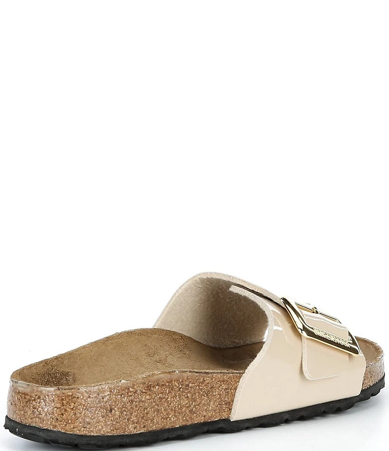 Birkenstock Women's Catalina Luxe Buckle Patent Slide Sandals