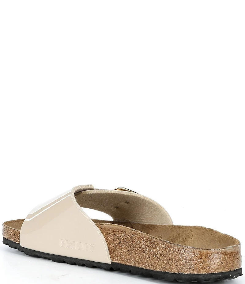 Birkenstock Women's Catalina Luxe Buckle Patent Slide Sandals