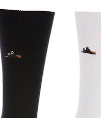 Birkenstock Women's Arizona Embroidered Cotton Ribbed Socks, 2-Pack