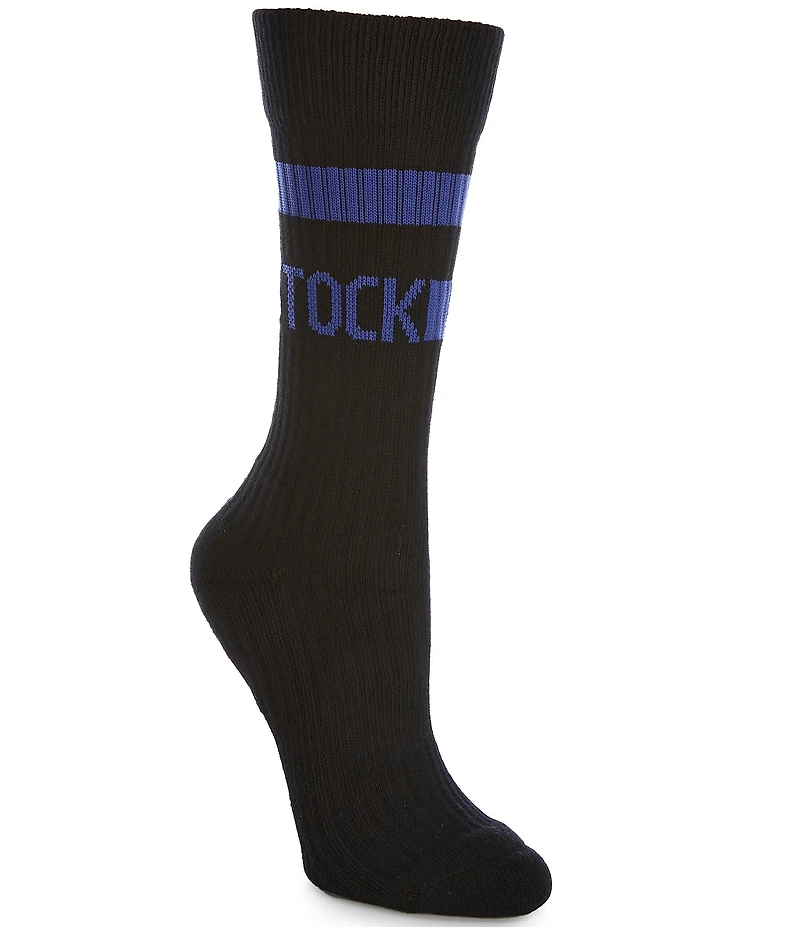 Birkenstock Women's Cotton Stripe Tennis Socks