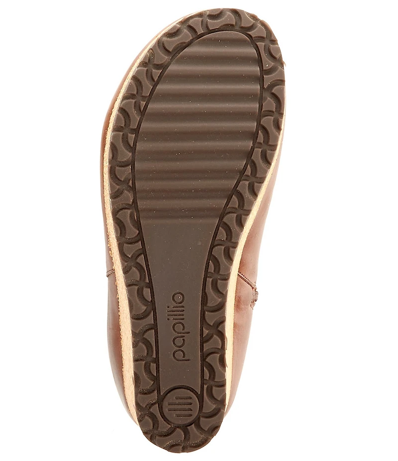 Papillio by Birkenstock Ebba Leather Platform Wedge Booties
