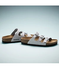 Birkenstock Women's Florida Glitter Triple Strap Slide Sandals