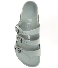Birkenstock Women's Florida Nubuck Triple Strap Slide Sandals