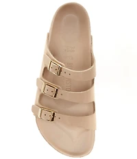 Birkenstock Women's Florida Nubuck Triple Strap Slide Sandals