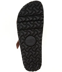 Birkenstock Women's Florida Platform Flex Nubuck Triple Strap Platform Slide Sandals