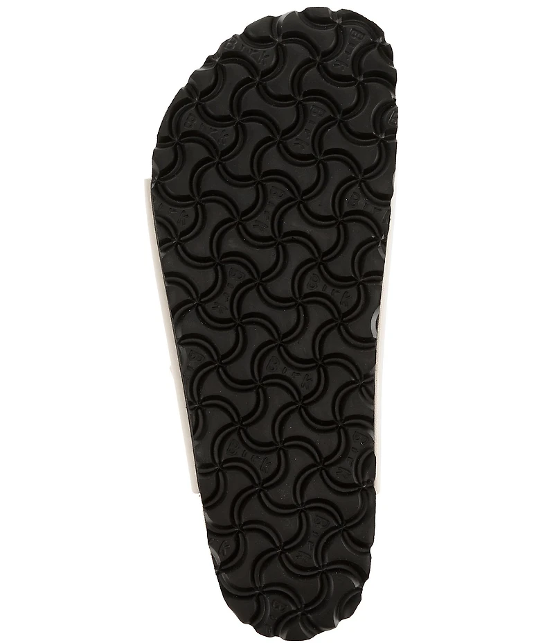 Birkenstock Women's Florida Triple Strap Printed Footbed Slide Sandals