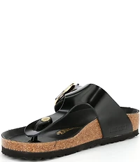 Birkenstock Women's Gizeh Big Buckle High Shine Thong Sandals