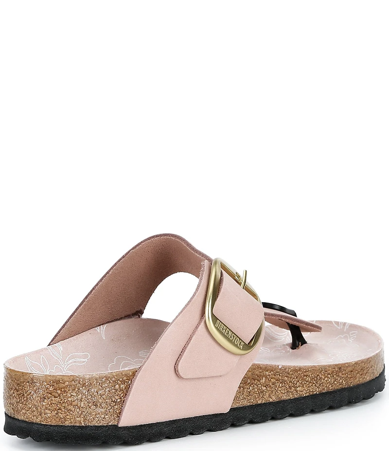 Birkenstock Women's Gizeh Big Buckle Printed Footbed Thong Sandals