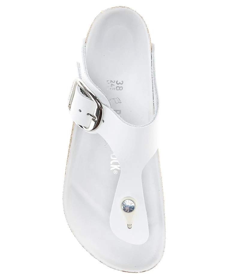 Birkenstock Women's Gizeh Big Buckle Leather Thong Sandals