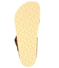 Birkenstock Women's Gizeh Big Buckle Oiled Leather Thong Sandals