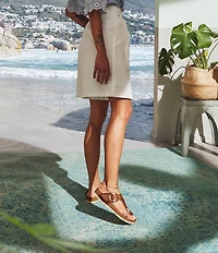 Birkenstock Women's Gizeh Big Buckle Oiled Leather Thong Sandals