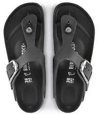 Birkenstock Women's Gizeh Big Buckle Oiled Leather Thong Sandals