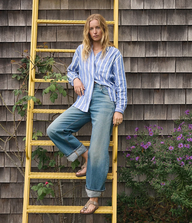 Birkenstock Women's Gizeh Rivets Suede Thong Sandals