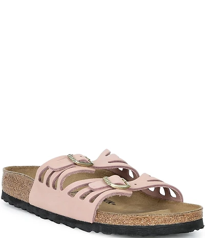 Birkenstock Women's Granada Nubuck Slide Sandals