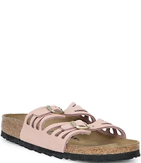 Birkenstock Women's Granada Nubuck Slide Sandals