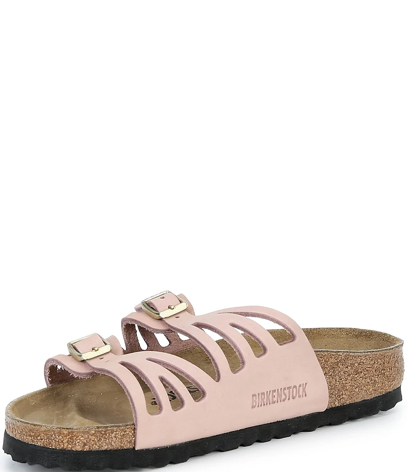 Birkenstock Women's Granada Nubuck Slide Sandals