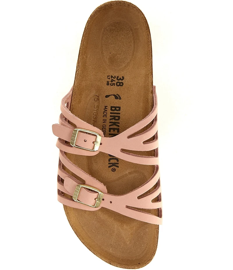 Birkenstock Women's Granada Nubuck Slide Sandals