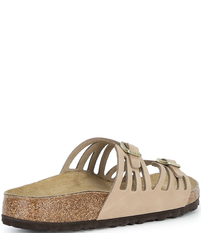 Birkenstock Women's Granada Nubuck Slide Sandals