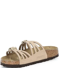 Birkenstock Women's Granada Nubuck Slide Sandals