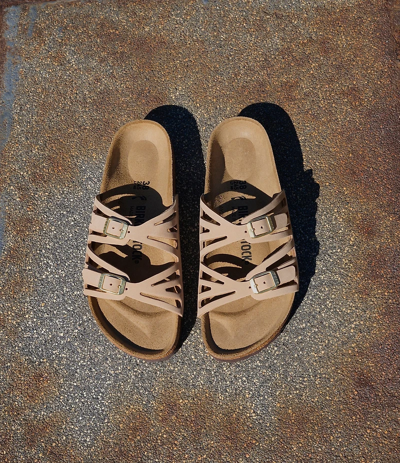 Birkenstock Women's Granada Nubuck Slide Sandals