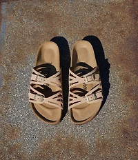 Birkenstock Women's Granada Nubuck Slide Sandals