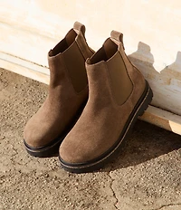 Birkenstock Women's Highwood Slip On Suede Chelsea Booties