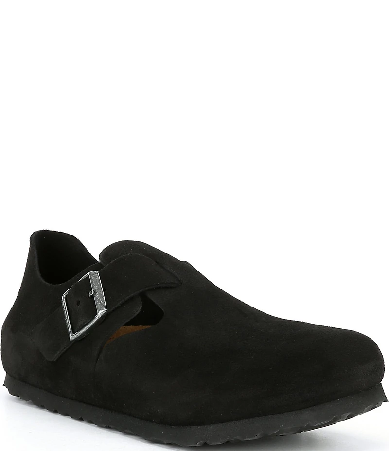 Birkenstock Women's London Suede Closed Back Clogs
