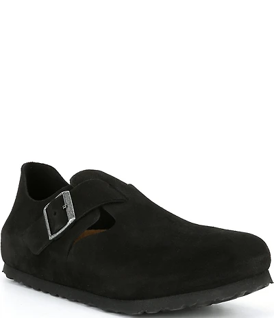 Birkenstock Women's London Suede Closed Back Clogs