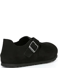 Birkenstock Women's London Suede Closed Back Clogs