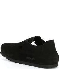 Birkenstock Women's London Suede Closed Back Clogs