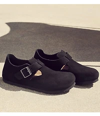 Birkenstock Women's London Suede Closed Back Clogs