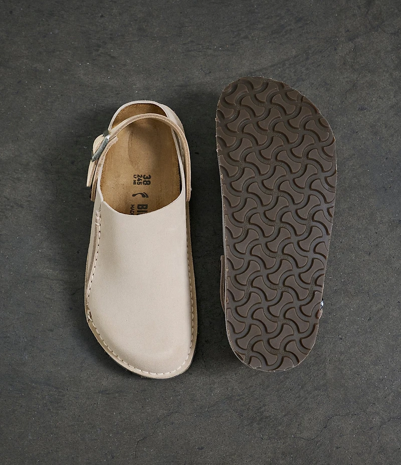 Birkenstock Women's Lutry 365 Suede Back Strap Clogs