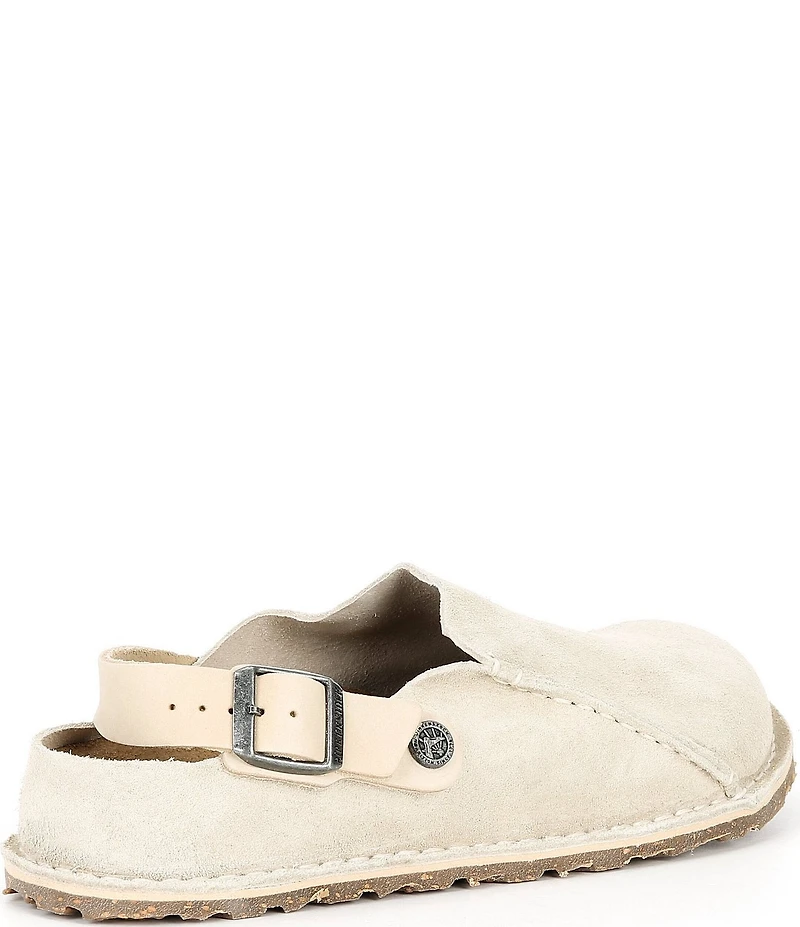 Birkenstock Women's Lutry 365 Suede Back Strap Clogs