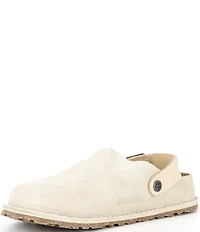Birkenstock Women's Lutry 365 Suede Back Strap Clogs