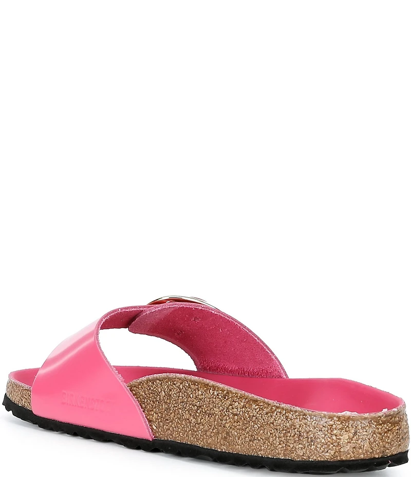 Birkenstock Women's Madrid Big Buckle High Shine Slide Sandals