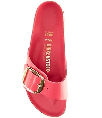 Birkenstock Women's Madrid Big Buckle High Shine Slide Sandals