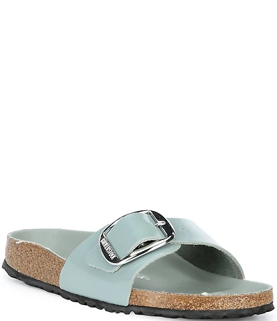 Birkenstock Women's Madrid Big Buckle High Shine Slide Sandals