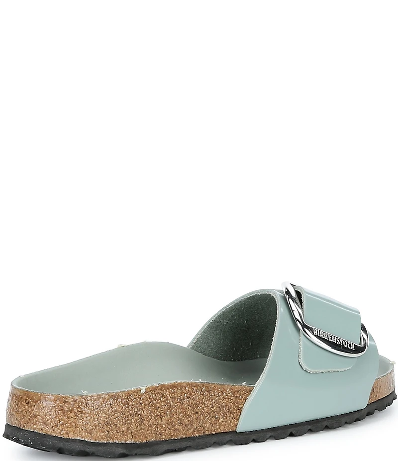 Birkenstock Women's Madrid Big Buckle High Shine Slide Sandals