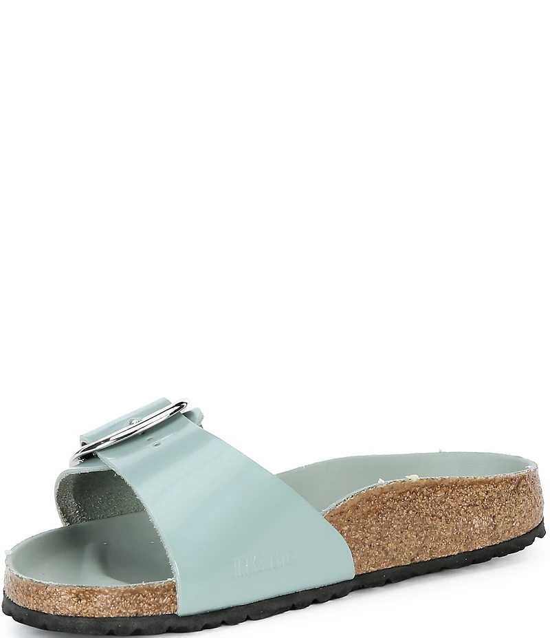 Birkenstock Women's Madrid Big Buckle High Shine Slide Sandals
