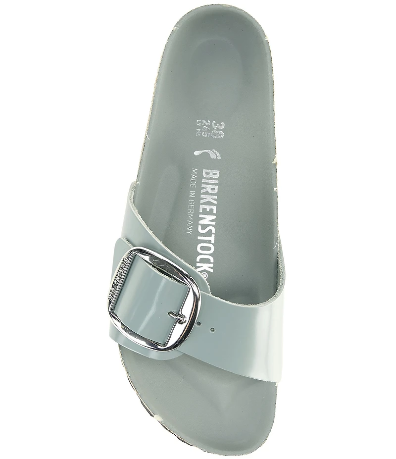 Birkenstock Women's Madrid Big Buckle High Shine Slide Sandals