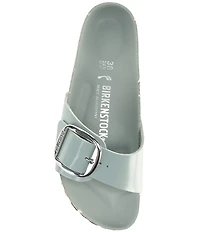 Birkenstock Women's Madrid Big Buckle High Shine Slide Sandals