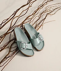 Birkenstock Women's Madrid Big Buckle High Shine Slide Sandals