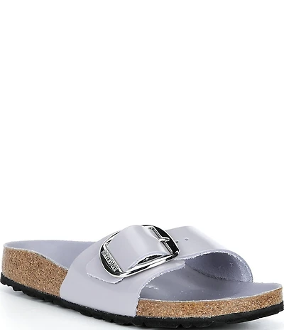 Birkenstock Women's Madrid Big Buckle High Shine Slide Sandals