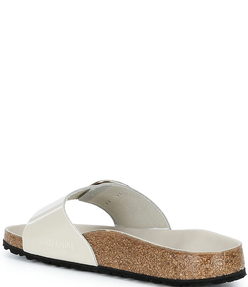 Birkenstock Women's Madrid Big Buckle High Shine Slide Sandals