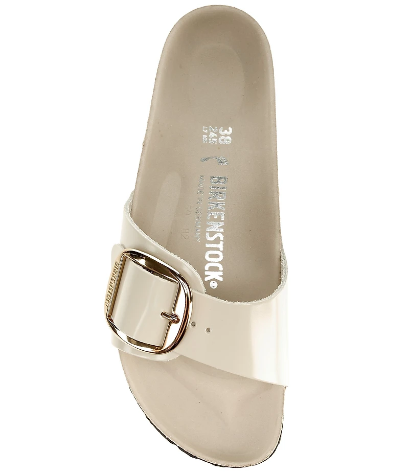 Birkenstock Women's Madrid Big Buckle High Shine Slide Sandals