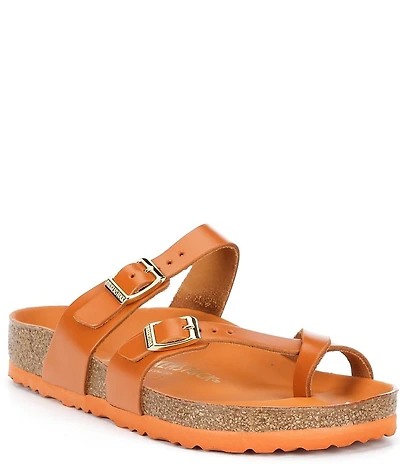 Birkenstock Women's Mayari Amalfi Leather Toe Loop Sandals