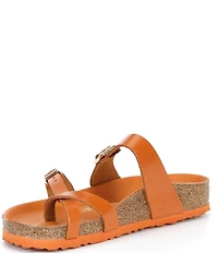 Birkenstock Women's Mayari Amalfi Leather Toe Loop Sandals